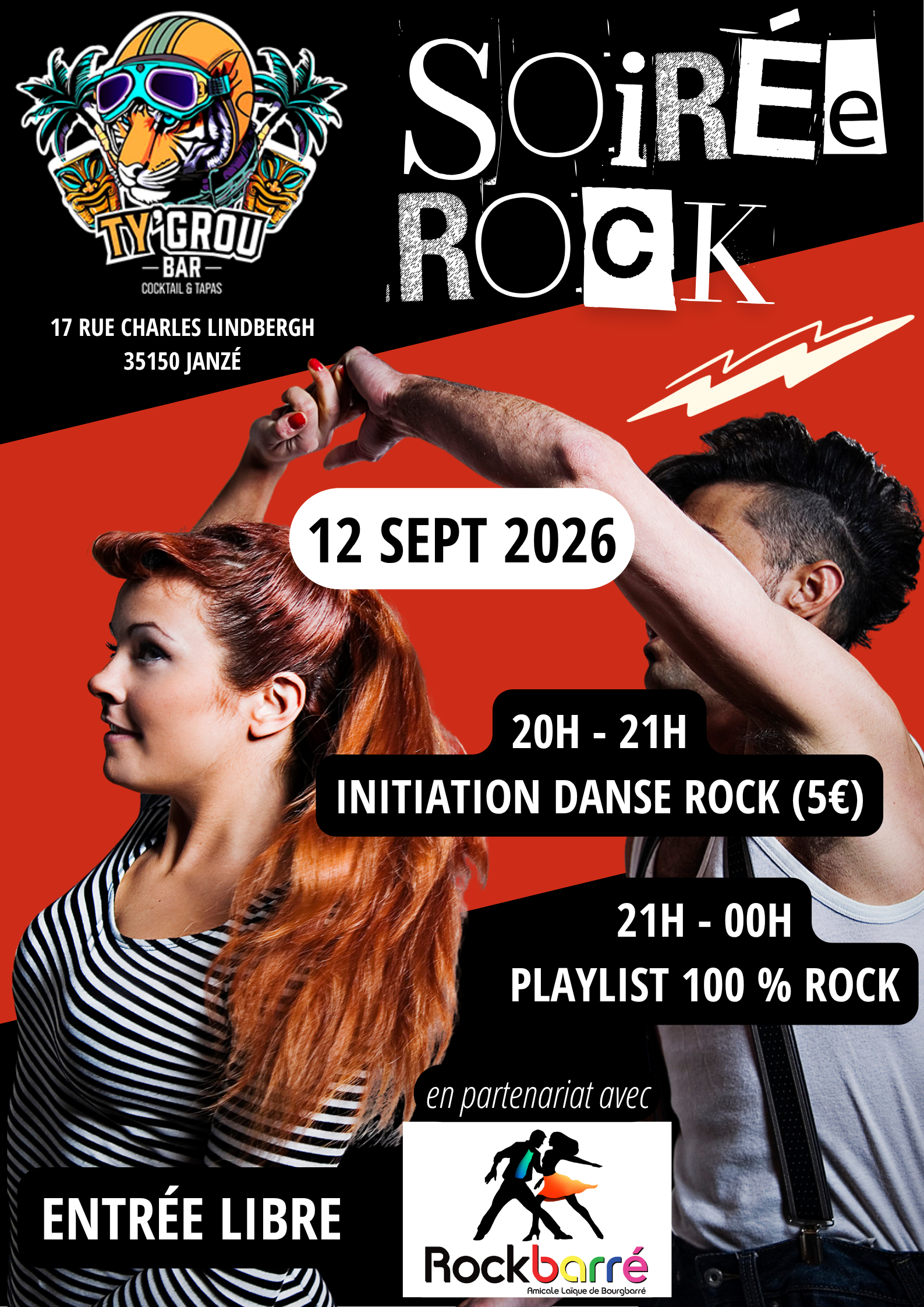 Samedi rock au Ty'Grou bar